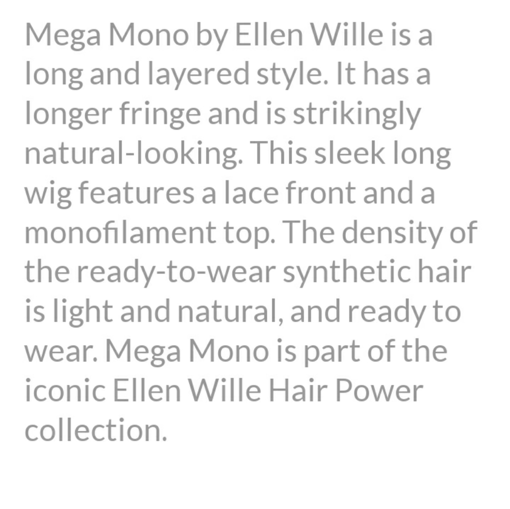 ELLEN WILLE WIG MEGA MONO - Picture 12 of 15
